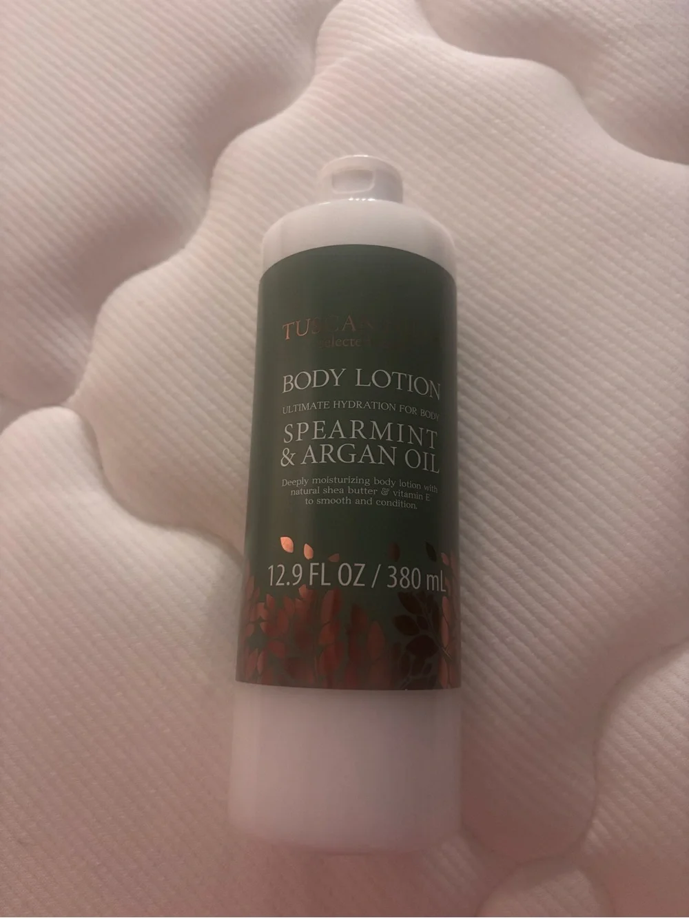 Tuscan Spa Spearmint & Argan Oil Body Lotion - Green